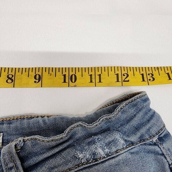KanCan Cutoff Distressed Denim Women's Jean Shorts Size 5 - Picture 4 of 8